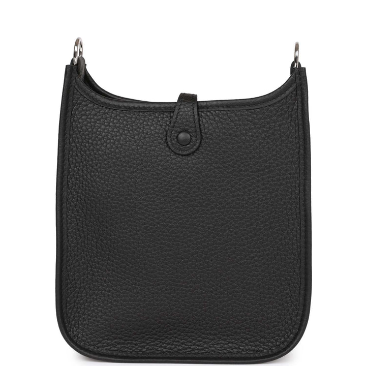 Top quality Hermes Evelyne TPM Black Clemence Palladium Hardware