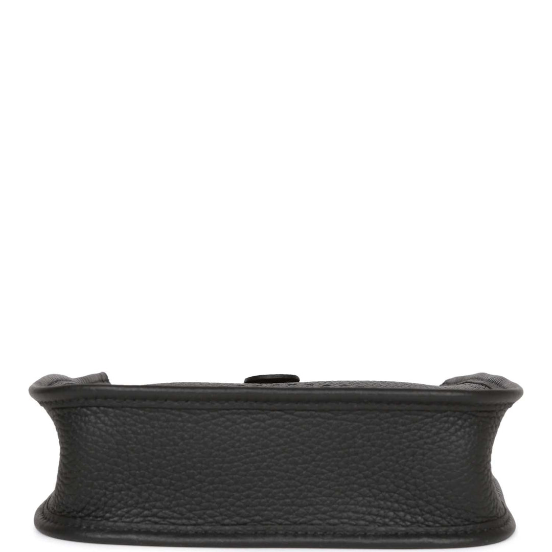 Top quality Hermes Evelyne TPM Black Clemence Palladium Hardware