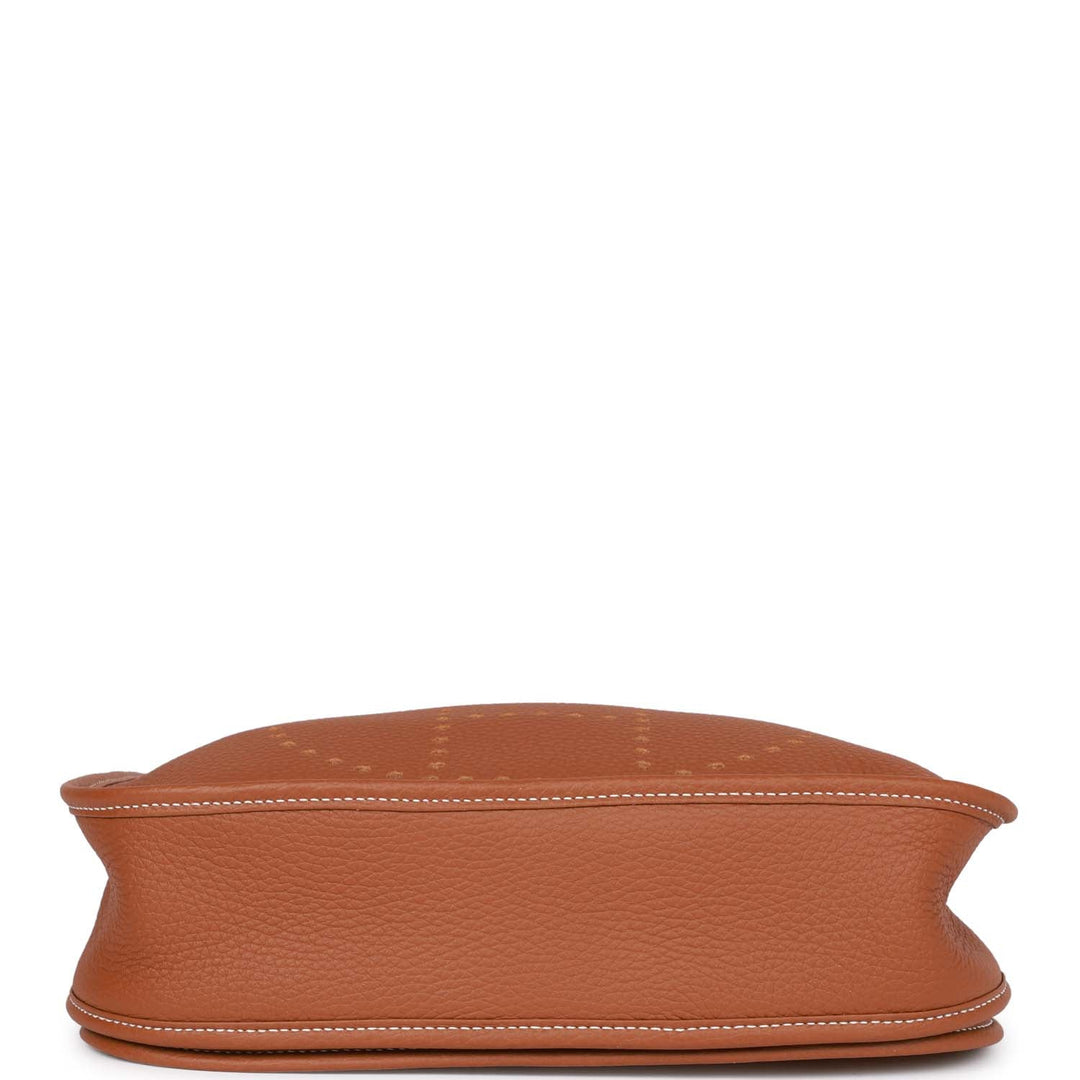 Top quality Hermes Evelyne III PM Gold Clemence Gold Hardware