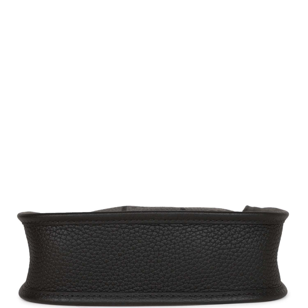 Top quality Hermes Evelyne TPM Black Clemence Palladium Hardware