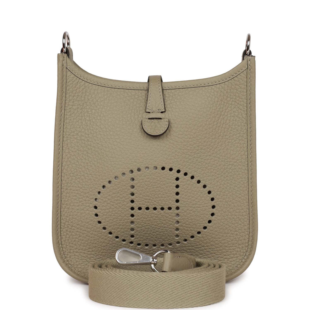 Top quality Hermes Evelyne TPM Sage Clemence Palladium Hardware