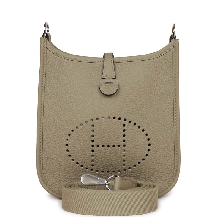 Top quality Hermes Evelyne TPM Sage Clemence Palladium Hardware