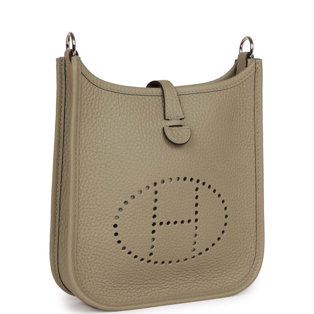 Top quality Hermes Evelyne TPM Sage Clemence Palladium Hardware