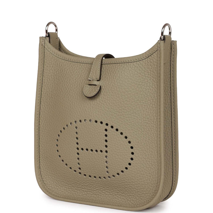 Top quality Hermes Evelyne TPM Sage Clemence Palladium Hardware