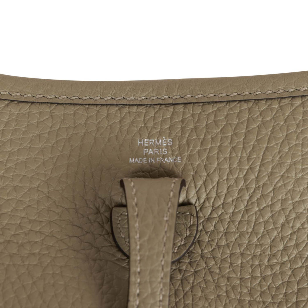 Top quality Hermes Evelyne TPM Sage Clemence Palladium Hardware