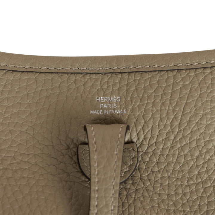 Top quality Hermes Evelyne TPM Sage Clemence Palladium Hardware