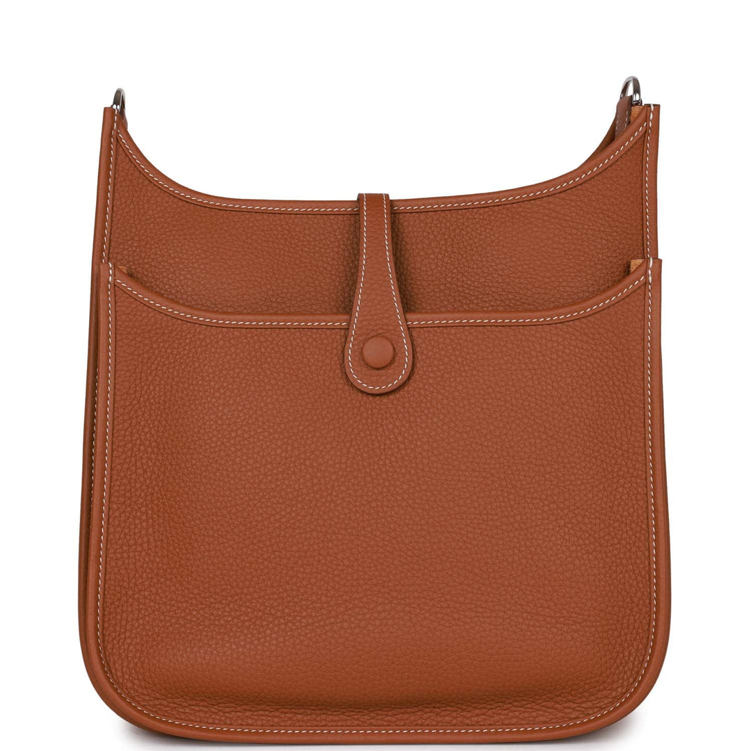 Top quality Hermes Evelyne III PM Gold Clemence Palladium Hardware