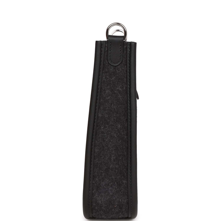 Hermes Evelyne TPM Graphite Feutre and Black Swift Palladium Hardware