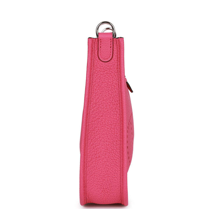 Top quality Hermes Evelyne TPM Rose Shocking Maurice Palladium Hardware