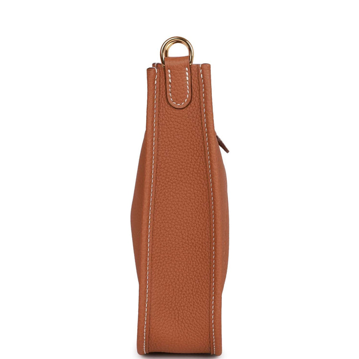 Top quality Hermes Evelyne TPM Gold Clemence  Gold Hardware