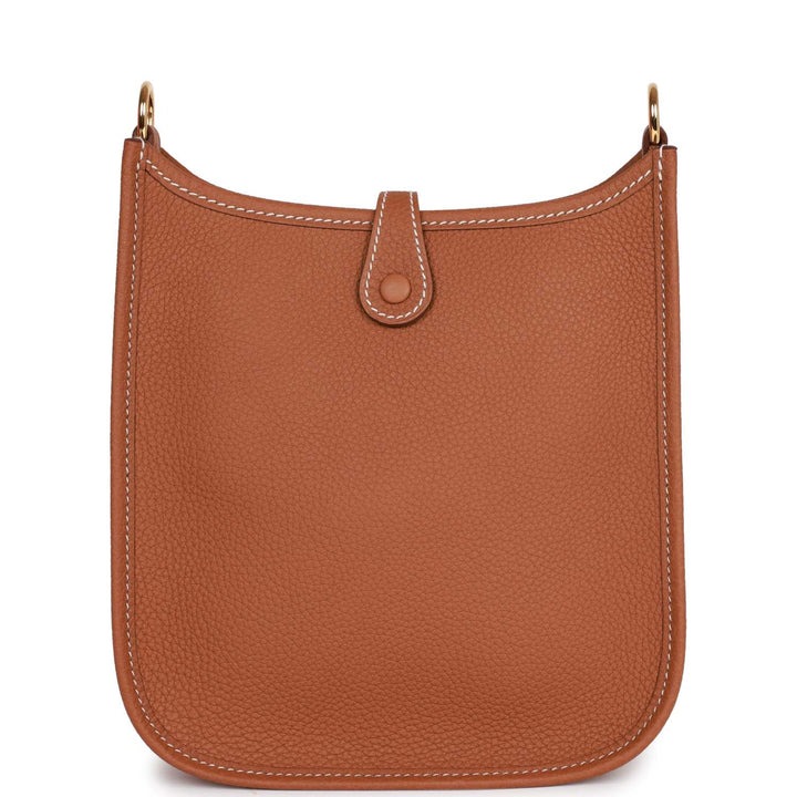 Top quality Hermes Evelyne TPM Gold Clemence  Gold Hardware