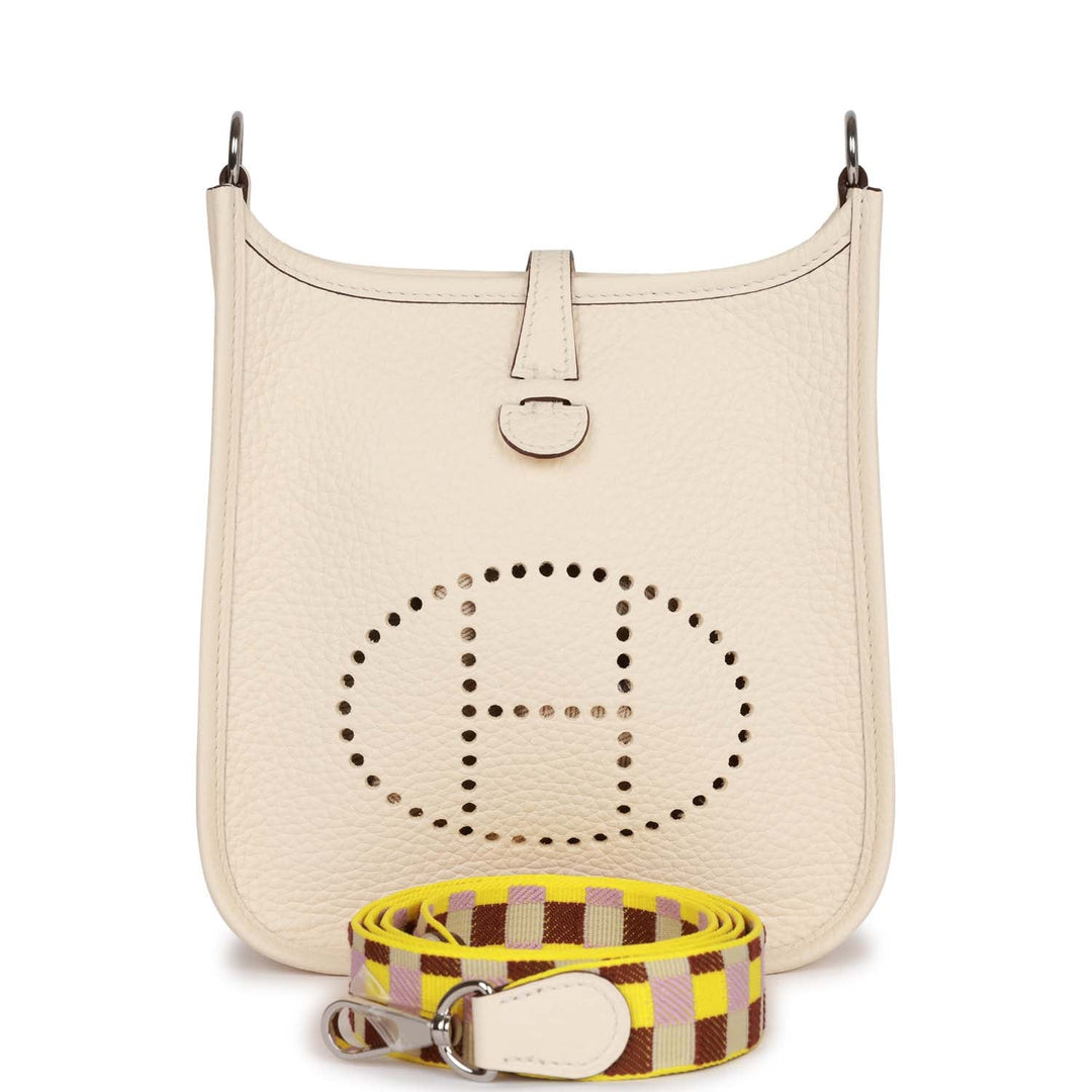 Top quality Hermes Evelyne TPM Nata Clemence Palladium Hardware