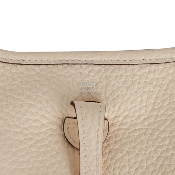 Top quality Hermes Evelyne TPM Nata Clemence Palladium Hardware