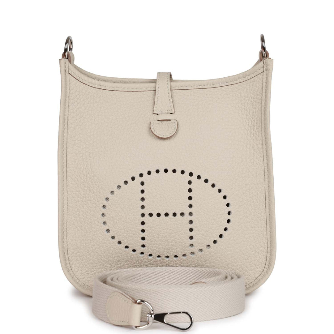 Top quality Hermes Evelyne TPM Beton Clemence Palladium Hardware
