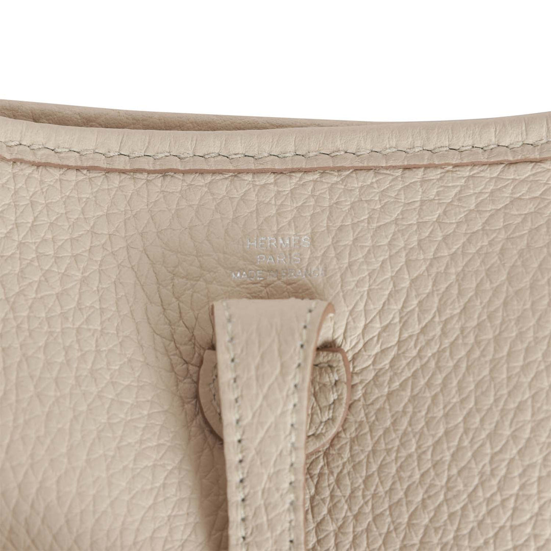 Top quality Hermes Evelyne TPM Beton Clemence Palladium Hardware