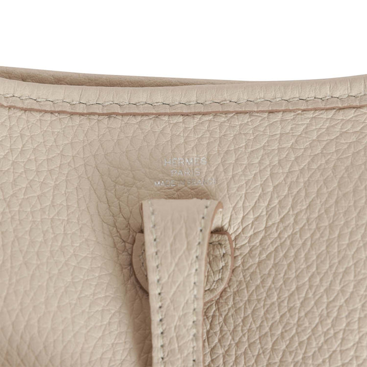 Top quality Hermes Evelyne TPM Beton Clemence Palladium Hardware
