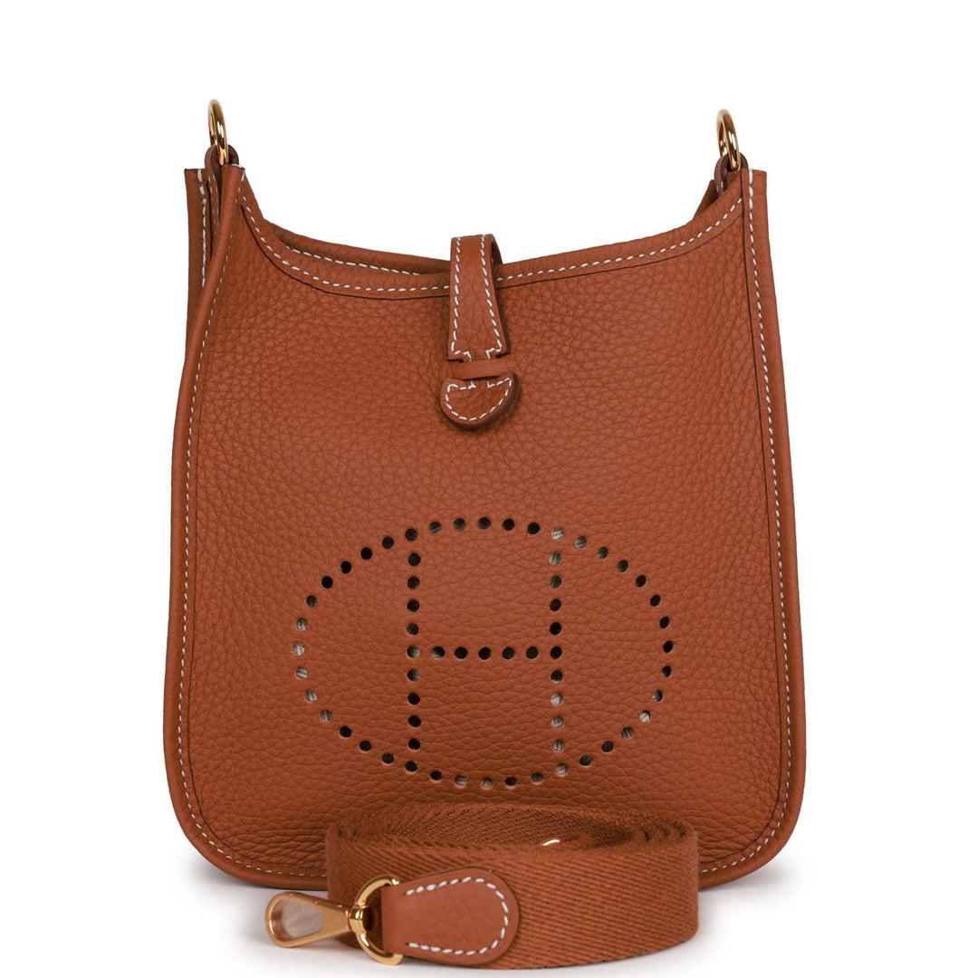 Top quality Hermes Evelyne TPM Gold Clemence Gold Hardware