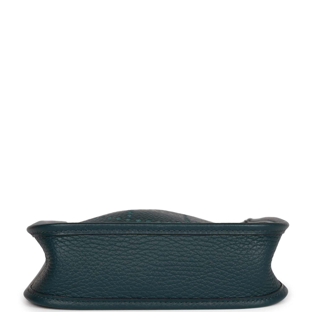 Top quality Hermes Evelyne TPM Vert Cypress Clemence Palladium Hardware