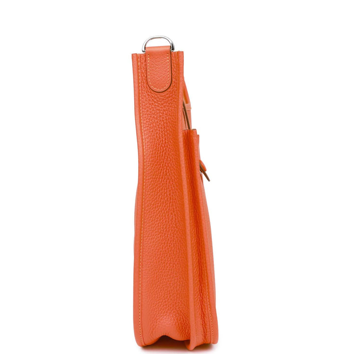 Top quality Hermes Evelyne III PM Feu Clemence Palladium Hardware