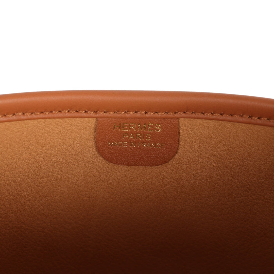 Top quality Hermes Evelyne III PM Gold Grizzly and Chamois Swift Gold Hardware