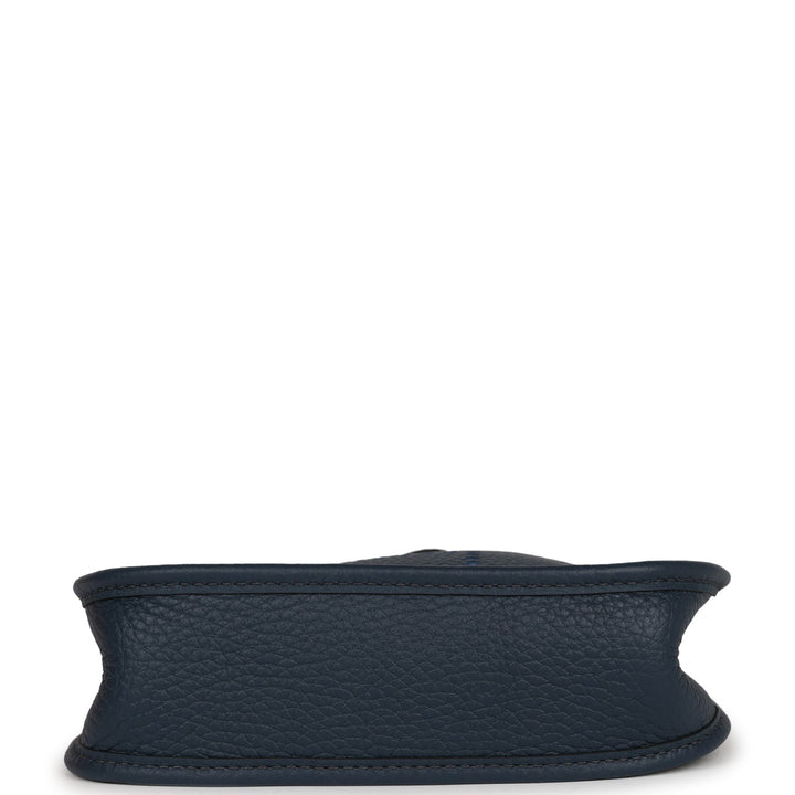 Top quality Hermes Evelyne TPM Bleu Nuit Clemence Gold Hardware