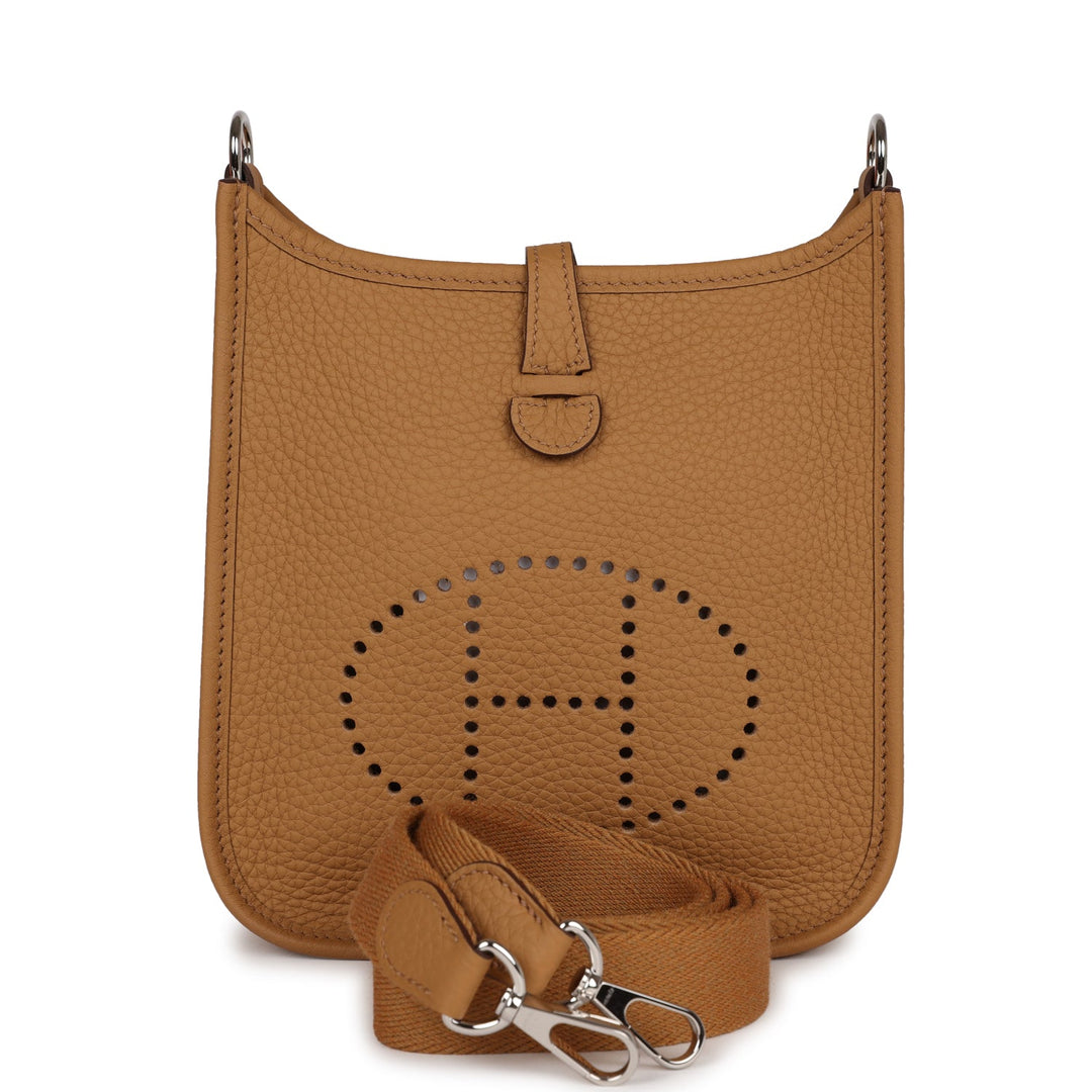 Top quality Hermes Evelyne TPM Biscuit Clemence Palladium Hardware