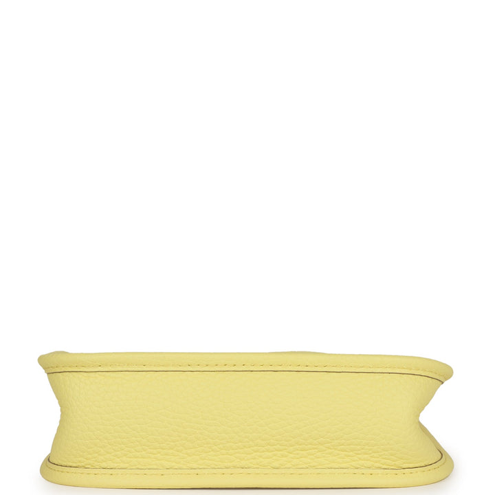 Hermes Evelyne TPM Limoncello Clemence Palladium Hardware