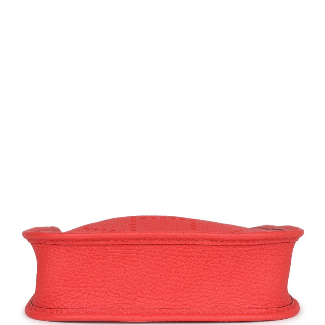Hermes Evelyne TPM Rose Texas Clemence Palladium Hardware