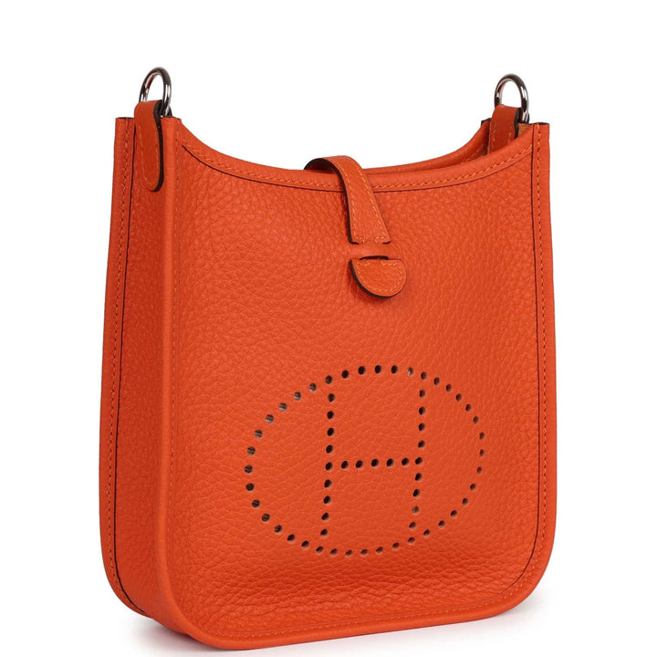 Top quality Hermes Evelyne TPM Feu Clemence Palladium Hardware
