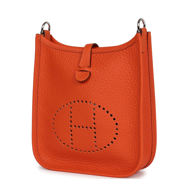 Top quality Hermes Evelyne TPM Feu Clemence Palladium Hardware