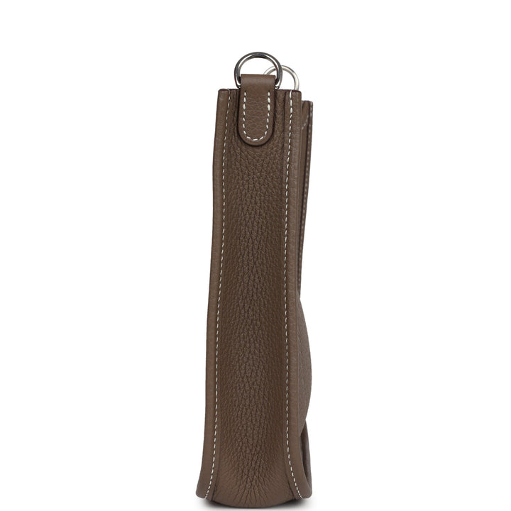 New Hermes Evelyne TPM Etoupe Clemence Palladium Hardware