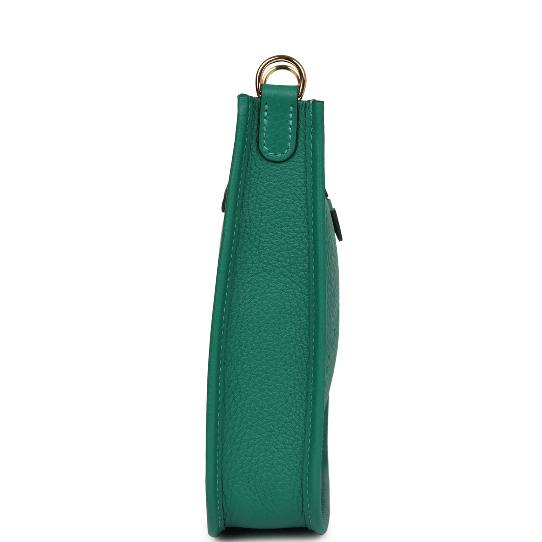 Hermes Evelyne TPM Vert Vertigo Clemence Gold Hardware