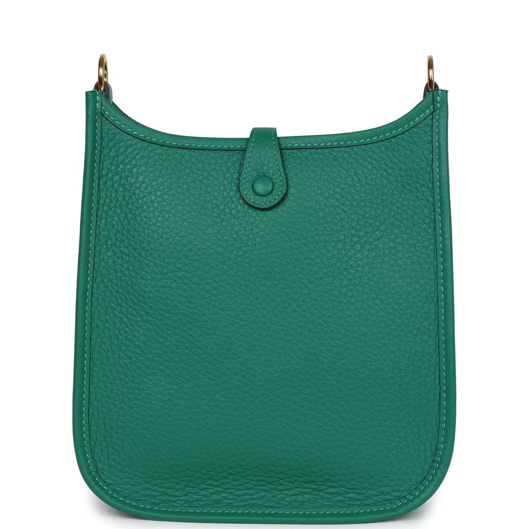 Hermes Evelyne TPM Vert Vertigo Clemence Gold Hardware