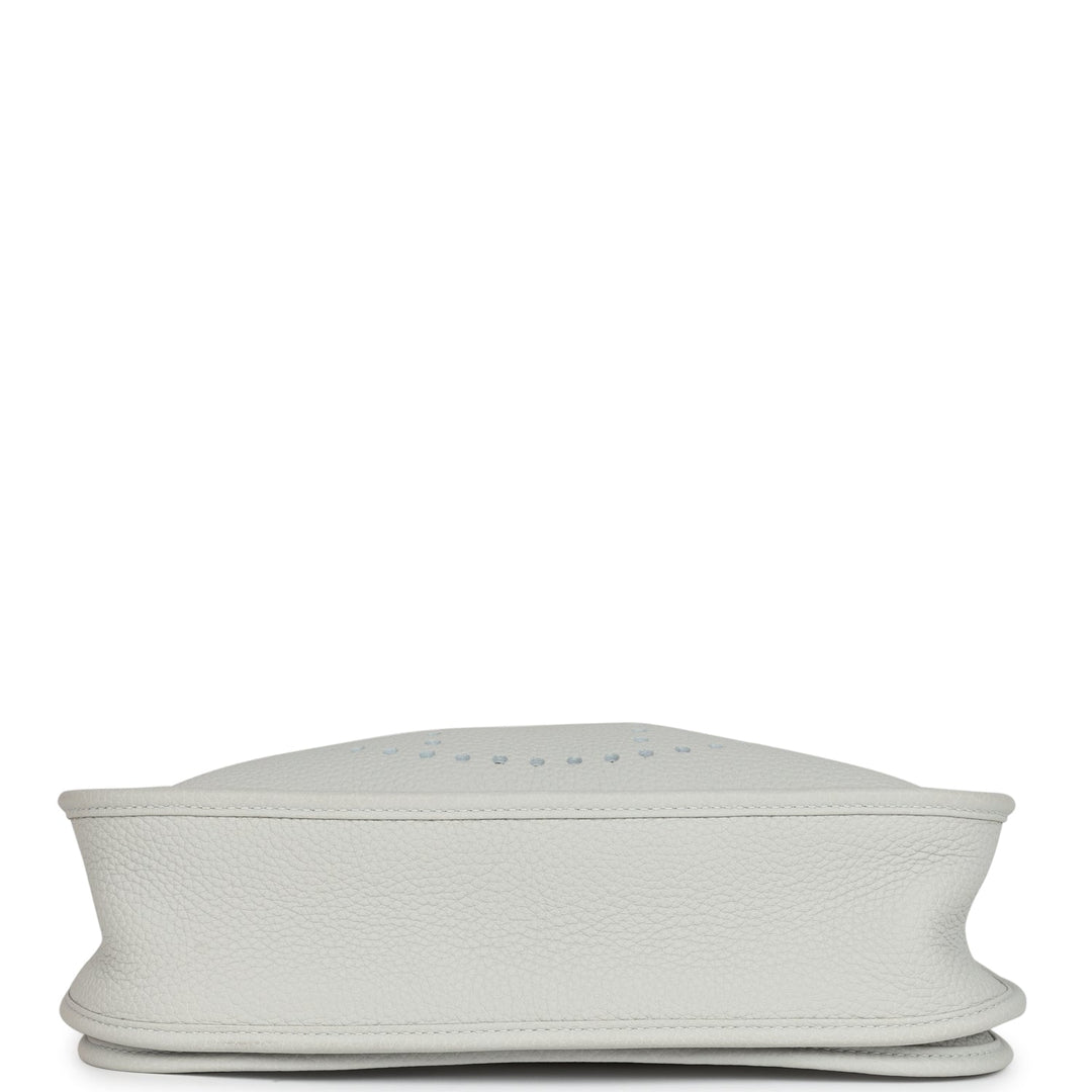Hermes Evelyne III PM Gris Perle Clemence Palladium Hardware