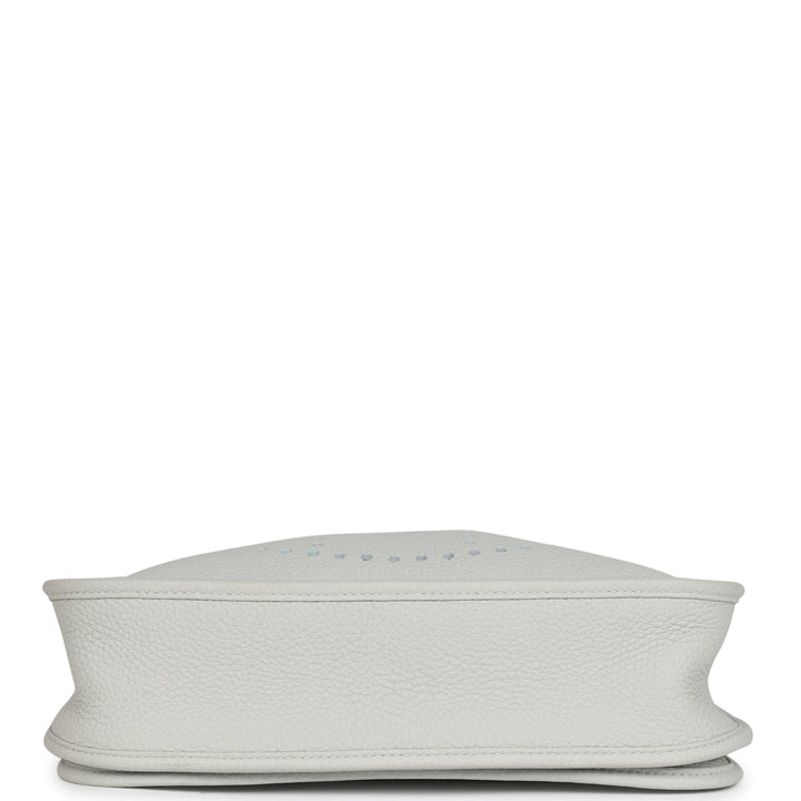 Hermes Evelyne III PM Gris Perle Clemence Palladium Hardware