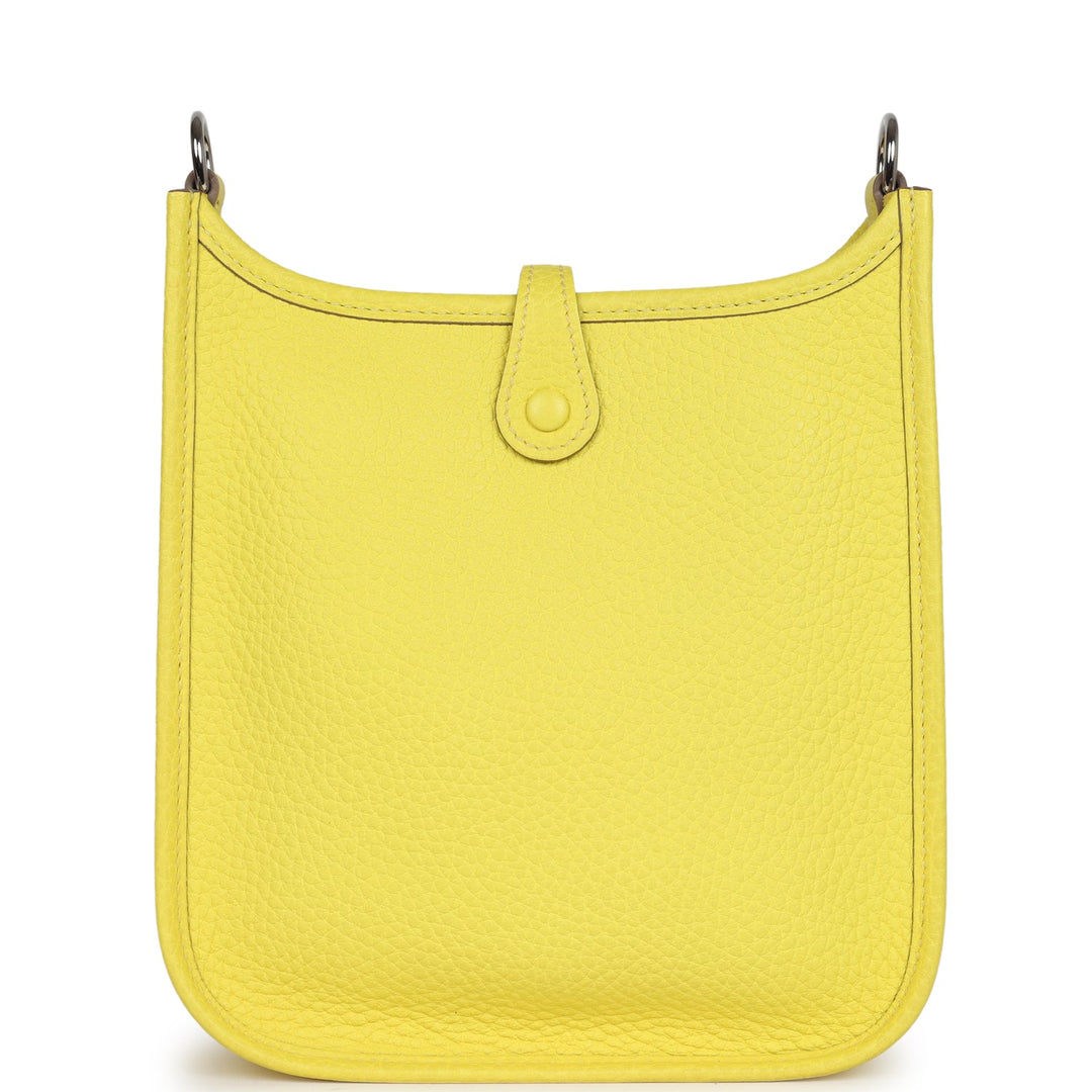Hermes Evelyne TPM Lime Clemence Palladium Hardware