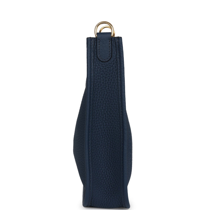 Hermes Evelyne TPM Bleu De Prusse Clemence Gold Hardware