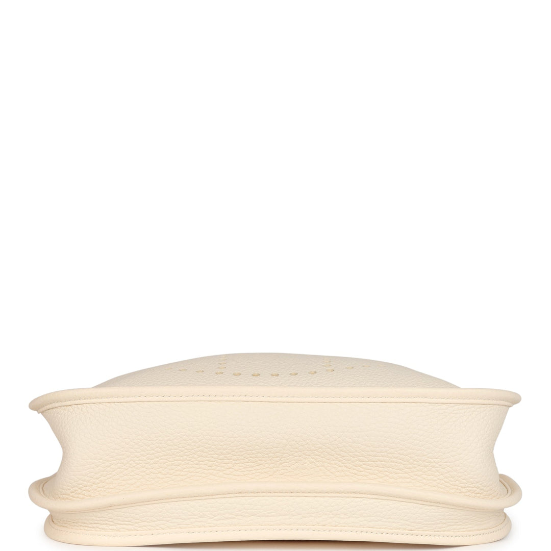 Hermes Evelyne III PM Nata Clemence Gold Hardware