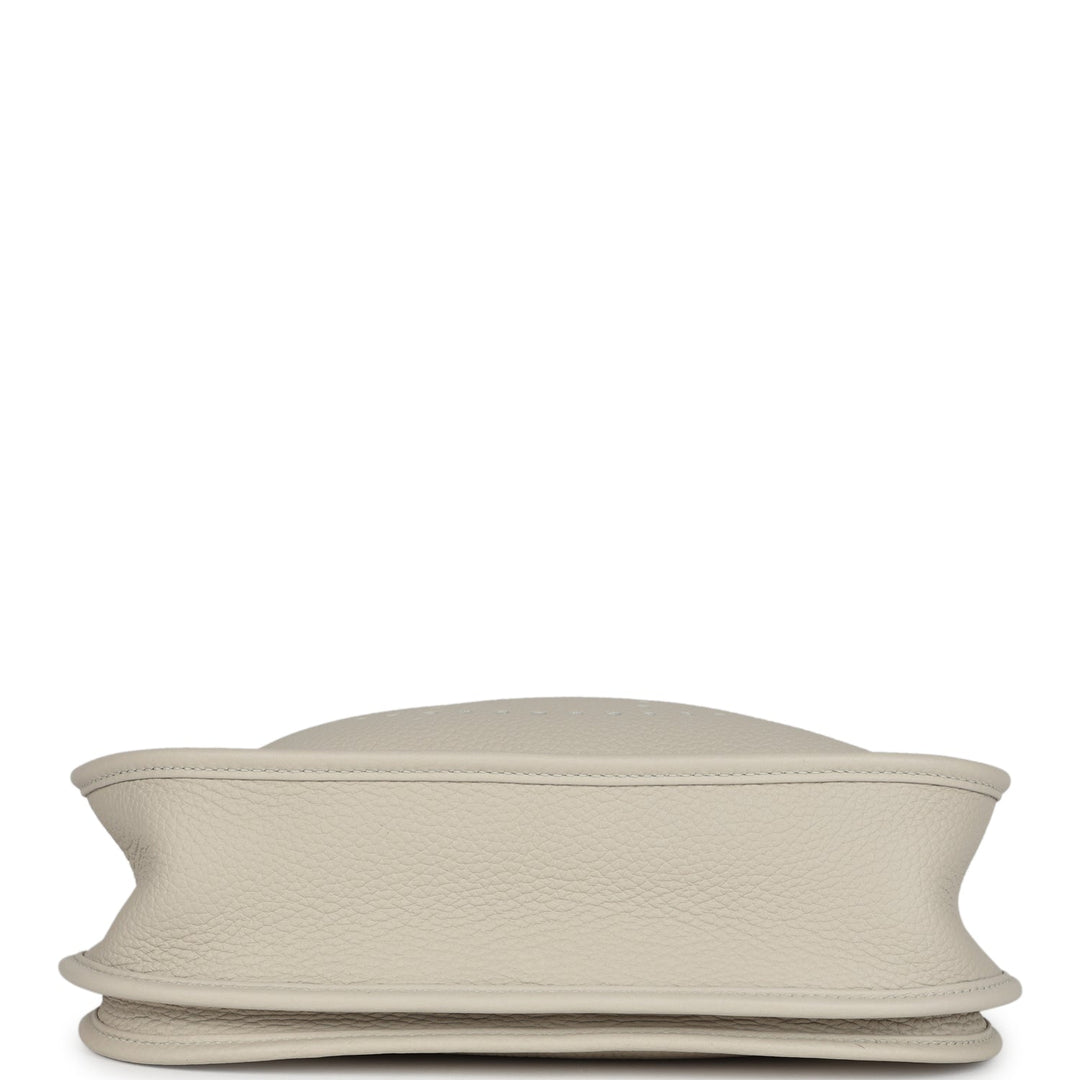 Hermes Evelyne III PM Beton Clemence Palladium Hardware
