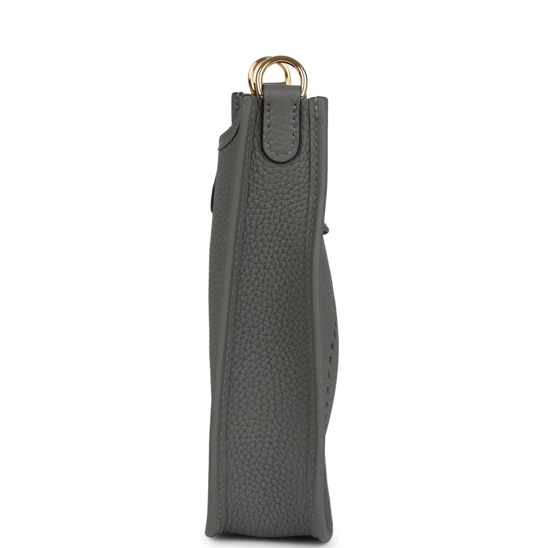 Hermes Evelyne TPM Gris Meyer Clemence Gold Hardware