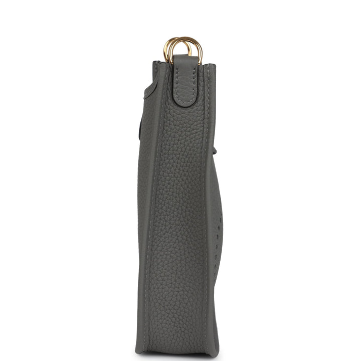 Hermes Evelyne TPM Gris Meyer Clemence Gold Hardware