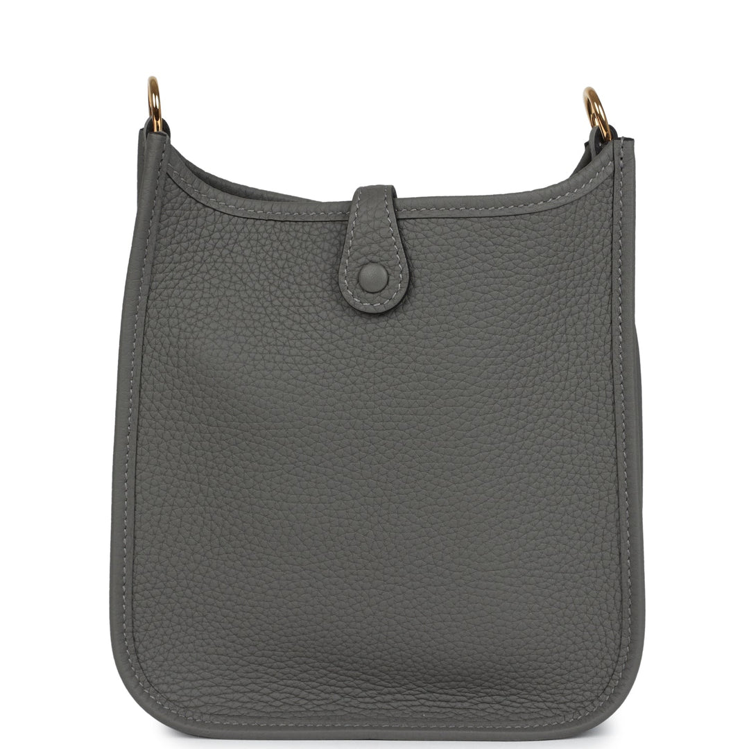 Hermes Evelyne TPM Gris Meyer Clemence Gold Hardware