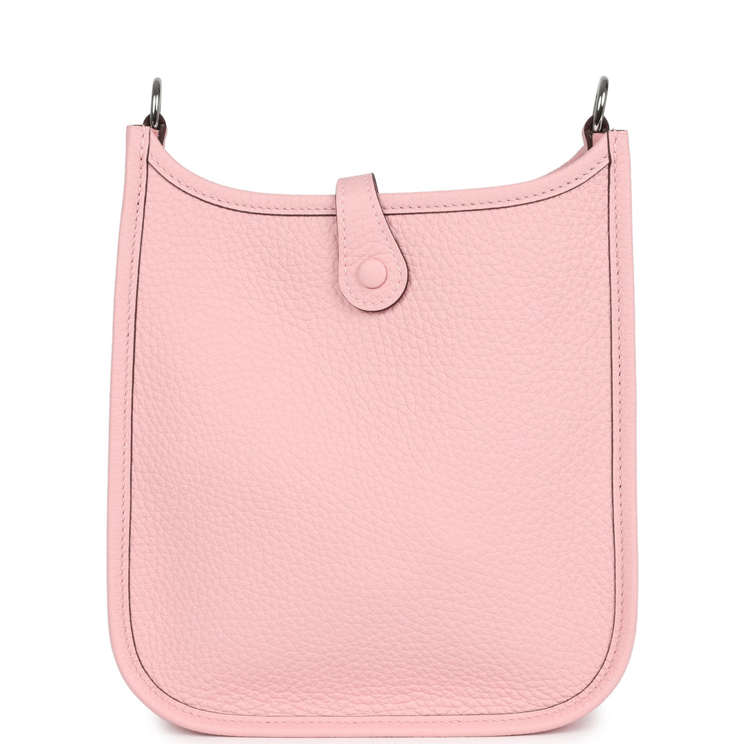 Hermes Evelyne TPM Rose Sakura Clemence Palladium Hardware
