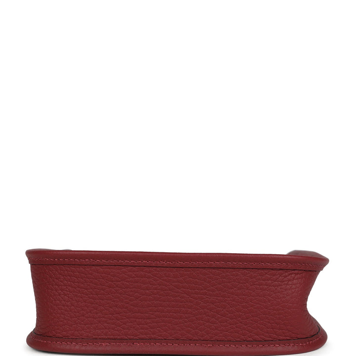 Hermes Evelyne TPM Rouge H Clemence Gold Hardware