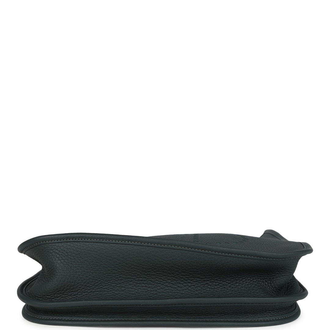 Hermes Evelyne III PM Vert Fonce Clemence Gold Hardware