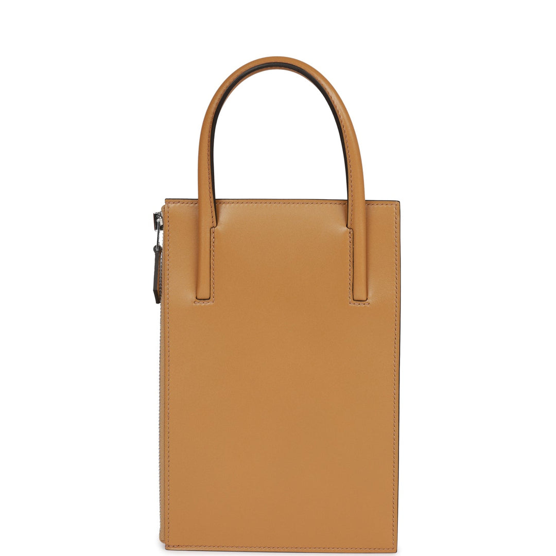 Top quality Hermes Cadena Lock Bag Poussiere Tadelakt Palladium Hardware