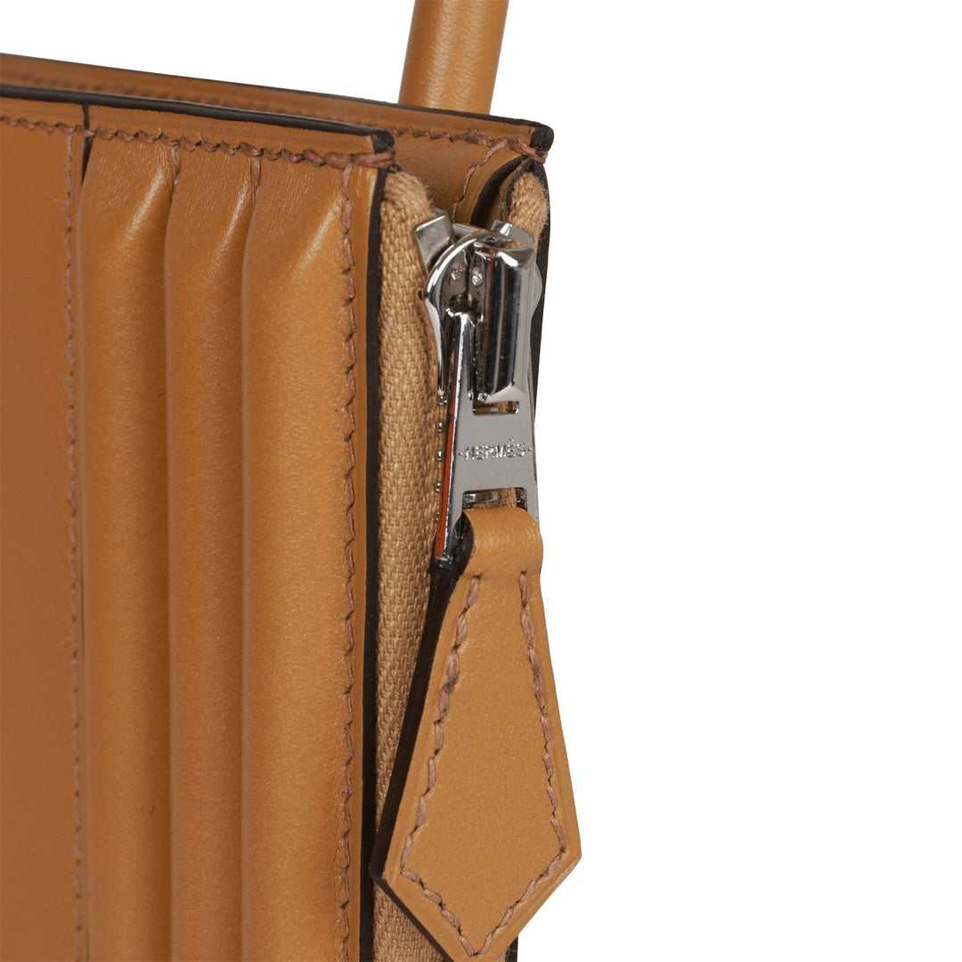 Top quality Hermes Cadena Lock Bag Poussiere Tadelakt Palladium Hardware