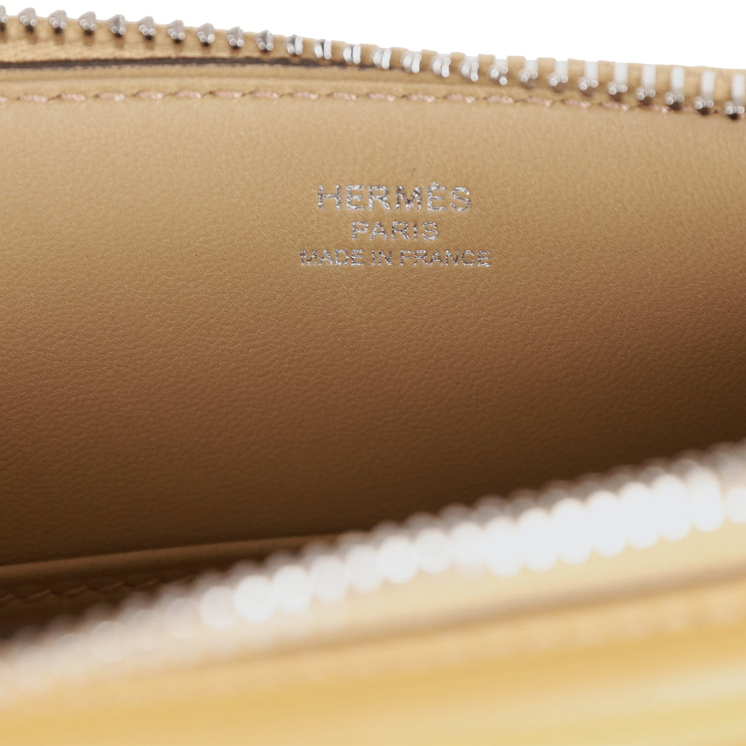 Top quality Hermes Cadena Lock Bag Poussiere Tadelakt Palladium Hardware