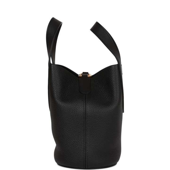 Top quality Hermes In-The-Loop 18 Black Clemence and Swift Gold Hardware