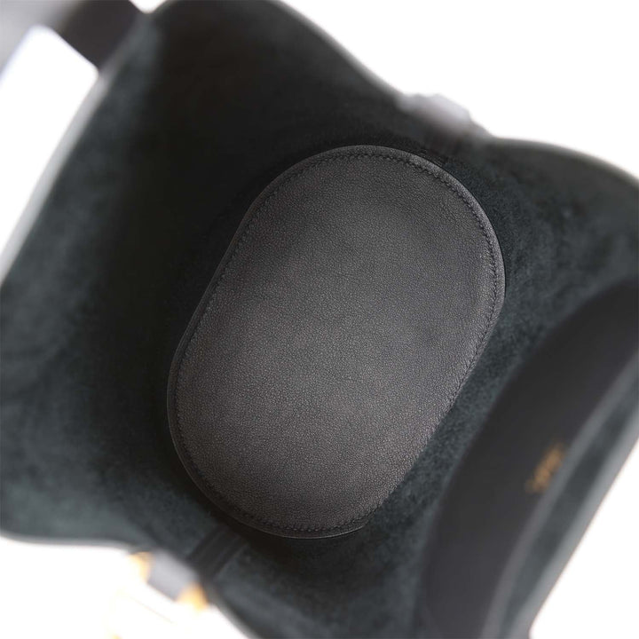 Top quality Hermes In-The-Loop 18 Black Clemence and Swift Gold Hardware